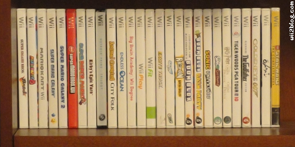 Feld0's Wii game collection