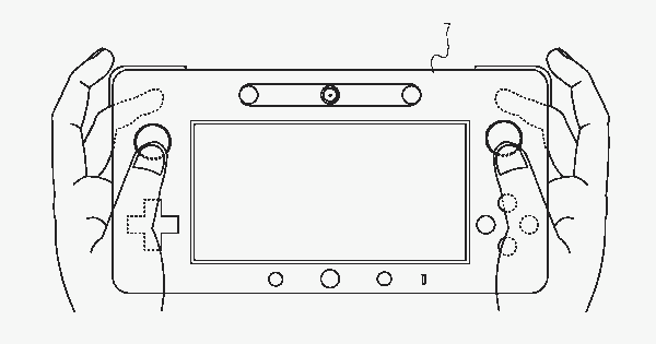 Wii U Controller Patent Image