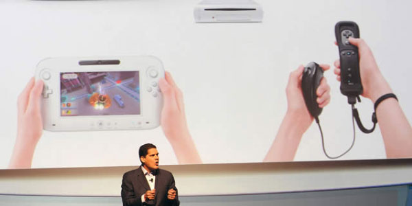 Reggie presents the Wii U