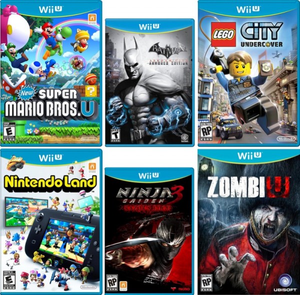 nintendo wii launch titles